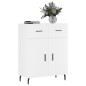 vidaXL Sideboard Weiß 69,5x34x90 cm Holzwerkstoff vidaXL Sideboard Weiß 69,5x34x90 cm Holzwerkstoff
