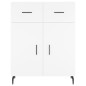 vidaXL Sideboard Weiß 69,5x34x90 cm Holzwerkstoff vidaXL Sideboard Weiß 69,5x34x90 cm Holzwerkstoff