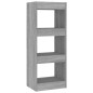 vidaXL Bücherregal/Raumteiler Grau Sonoma 40x30x103 cm Holzwerkstoff vidaXL Bücherregal/Raumteiler Grau Sonoma 40x30x103 cm Holzwerkstoff
