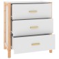 vidaXL Sideboard Weiß 62x38x70 cm Holzwerkstoff vidaXL Sideboard Weiß 62x38x70 cm Holzwerkstoff