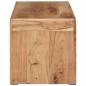 vidaXL TV-Ständer 110x33x33 cm Massivholz Akazie vidaXL TV-Ständer 110x33x33 cm Massivholz Akazie