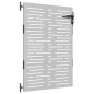vidaXL Gartentor 85x150 cm Cortenstahl Quadratisches Design vidaXL Gartentor 85x150 cm Cortenstahl Quadratisches Design