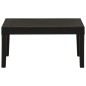 vidaXL Lounge-Gartentisch Kunststoff Grau vidaXL Lounge-Gartentisch Kunststoff Grau