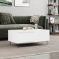 vidaXL Couchtisch Weiß 90x50x36,5 cm Holzwerkstoff vidaXL Couchtisch Weiß 90x50x36,5 cm Holzwerkstoff