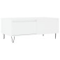 vidaXL Couchtisch Weiß 90x50x36,5 cm Holzwerkstoff vidaXL Couchtisch Weiß 90x50x36,5 cm Holzwerkstoff