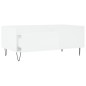 vidaXL Couchtisch Weiß 90x50x36,5 cm Holzwerkstoff vidaXL Couchtisch Weiß 90x50x36,5 cm Holzwerkstoff