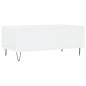 vidaXL Couchtisch Weiß 90x50x36,5 cm Holzwerkstoff vidaXL Couchtisch Weiß 90x50x36,5 cm Holzwerkstoff