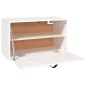 vidaXL Wandschrank Weiß 60x30x35 cm Massivholz Kiefer vidaXL Wandschrank Weiß 60x30x35 cm Massivholz Kiefer