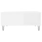 vidaXL Couchtisch Weiß 80x80x36,5 cm Holzwerkstoff vidaXL Couchtisch Weiß 80x80x36,5 cm Holzwerkstoff
