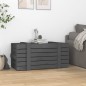 vidaXL Truhe Grau 91x40,5x42 cm Massivholz Kiefer vidaXL Truhe Grau 91x40,5x42 cm Massivholz Kiefer
