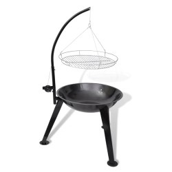 BBQ Grill Schwenkgrill Standgrill Kohlegrill Barbeque Holzkohlegrill