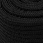 vidaXL Arbeitsseil Schwarz 18 mm 25 m Polyester vidaXL Arbeitsseil Schwarz 18 mm 25 m Polyester