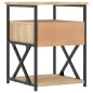 vidaXL Nachttisch Sonoma-Eiche 40x42x55 cm Holzwerkstoff vidaXL Nachttisch Sonoma-Eiche 40x42x55 cm Holzwerkstoff