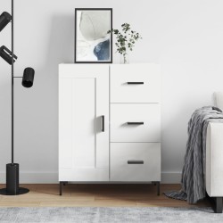 vidaXL Sideboard Weiß 69,5x34x90 cm Holzwerkstoff