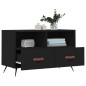vidaXL TV-Schrank Schwarz 80x36x50 cm Holzwerkstoff vidaXL TV-Schrank Schwarz 80x36x50 cm Holzwerkstoff