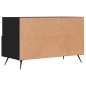 vidaXL TV-Schrank Schwarz 80x36x50 cm Holzwerkstoff vidaXL TV-Schrank Schwarz 80x36x50 cm Holzwerkstoff