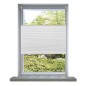 Plissee Faltrollo Rollo Plisseerollo 40x125cm Weiß Plissee Faltrollo Rollo Plisseerollo 40x125cm Weiß