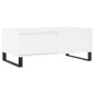 vidaXL Couchtisch Weiß 90x50x36,5 cm Holzwerkstoff vidaXL Couchtisch Weiß 90x50x36,5 cm Holzwerkstoff
