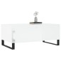 vidaXL Couchtisch Weiß 90x50x36,5 cm Holzwerkstoff vidaXL Couchtisch Weiß 90x50x36,5 cm Holzwerkstoff