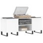vidaXL Plattenschrank Weiß 121x38x48 cm Holzwerkstoff vidaXL Plattenschrank Weiß 121x38x48 cm Holzwerkstoff