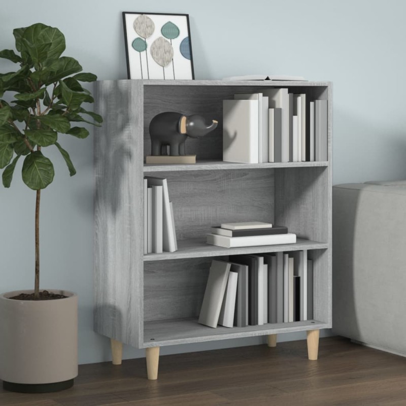 vidaXL Sideboard Grau Sonoma 69,5x32,5x90 cm Holzwerkstoff vidaXL Sideboard Grau Sonoma 69,5x32,5x90 cm Holzwerkstoff