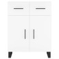 vidaXL Sideboard Weiß 69,5x34x90 cm Holzwerkstoff vidaXL Sideboard Weiß 69,5x34x90 cm Holzwerkstoff