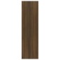 vidaXL Bücherregal/Raumteiler Braun Eiche 40x30x103cm Holzwerkstoff