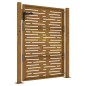 vidaXL Gartentor 105x155 cm Cortenstahl Quadratisches Design