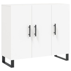 vidaXL Sideboard Weiß 90x34x80 cm Holzwerkstoff