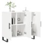 vidaXL Sideboard Weiß 90x34x80 cm Holzwerkstoff vidaXL Sideboard Weiß 90x34x80 cm Holzwerkstoff