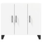 vidaXL Sideboard Weiß 90x34x80 cm Holzwerkstoff vidaXL Sideboard Weiß 90x34x80 cm Holzwerkstoff