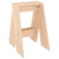 vidaXL Hocker 2 Stk. 40x40x60 cm Massivholz Kiefer vidaXL Hocker 2 Stk. 40x40x60 cm Massivholz Kiefer
