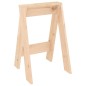 vidaXL Hocker 2 Stk. 40x40x60 cm Massivholz Kiefer vidaXL Hocker 2 Stk. 40x40x60 cm Massivholz Kiefer