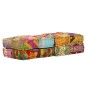 2-Sitzer Modularer Pouf Patchwork Stoff 2-Sitzer Modularer Pouf Patchwork Stoff