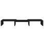 vidaXL Monitorständer Schwarz 60x24x10,5 cm Massivholz Kiefer vidaXL Monitorständer Schwarz 60x24x10,5 cm Massivholz Kiefer