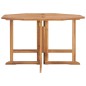vidaXL Garten-Esstisch Klappbar 110x110x75 cm Massivholz Teak vidaXL Garten-Esstisch Klappbar 110x110x75 cm Massivholz Teak