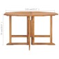 vidaXL Garten-Esstisch Klappbar 110x110x75 cm Massivholz Teak vidaXL Garten-Esstisch Klappbar 110x110x75 cm Massivholz Teak