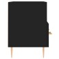 vidaXL TV-Schrank Schwarz 80x36x50 cm Holzwerkstoff vidaXL TV-Schrank Schwarz 80x36x50 cm Holzwerkstoff