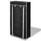 Schuhschrank Schuhregal Schuhablage 5 Schicht 58 x 28 x 106 cm Schwarz Schuhschrank Schuhregal Schuhablage 5 Schicht 58 x 28 x 106 cm Schwarz