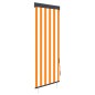 vidaXL Außenrollo 60 x 250 cm Weiß und Orange vidaXL Außenrollo 60 x 250 cm Weiß und Orange