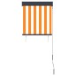 vidaXL Außenrollo 60 x 250 cm Weiß und Orange vidaXL Außenrollo 60 x 250 cm Weiß und Orange