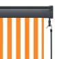 vidaXL Außenrollo 60 x 250 cm Weiß und Orange vidaXL Außenrollo 60 x 250 cm Weiß und Orange