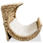 Katzenbett mit Kissen Wasserhyazinthe 37 x 20 x 20 cm Katzenbett mit Kissen Wasserhyazinthe 37 x 20 x 20 cm