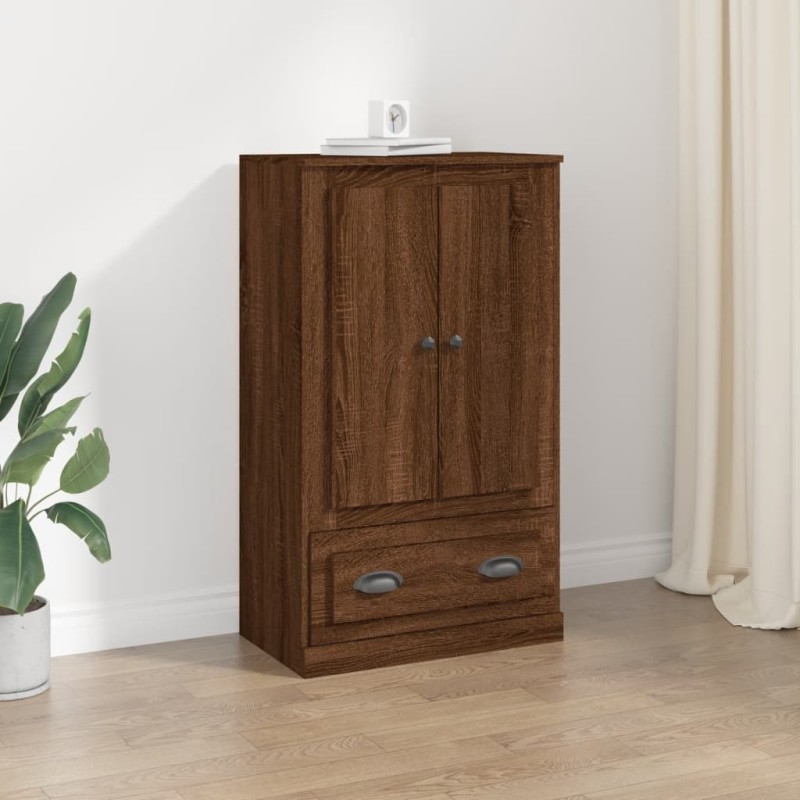 vidaXL Highboard Braun Eichen-Optik 60x35,5x103,5 cm Holzwerkstoff vidaXL Highboard Braun Eichen-Optik 60x35,5x103,5 cm Holzwerkstoff