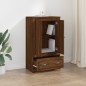 vidaXL Highboard Braun Eichen-Optik 60x35,5x103,5 cm Holzwerkstoff vidaXL Highboard Braun Eichen-Optik 60x35,5x103,5 cm Holzwerkstoff