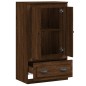 vidaXL Highboard Braun Eichen-Optik 60x35,5x103,5 cm Holzwerkstoff vidaXL Highboard Braun Eichen-Optik 60x35,5x103,5 cm Holzwerkstoff