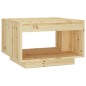 vidaXL Couchtisch 50x50x33,5 cm Tanne Massivholz vidaXL Couchtisch 50x50x33,5 cm Tanne Massivholz