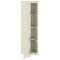 vidaXL Kunststoffschrank 40x43x164 cm Holzdesign Vanilleeis vidaXL Kunststoffschrank 40x43x164 cm Holzdesign Vanilleeis