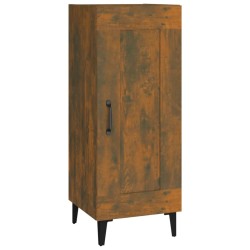vidaXL Sideboard Räuchereiche 34,5x34x90 cm Holzwerkstoff