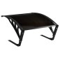 vidaXL Überdachung für Mähroboter 77×103×46 cm Schwarz vidaXL Überdachung für Mähroboter 77×103×46 cm Schwarz